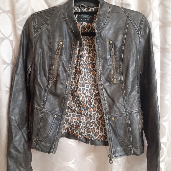 TCEC Jackets & Blazers - Faux Leather jacket